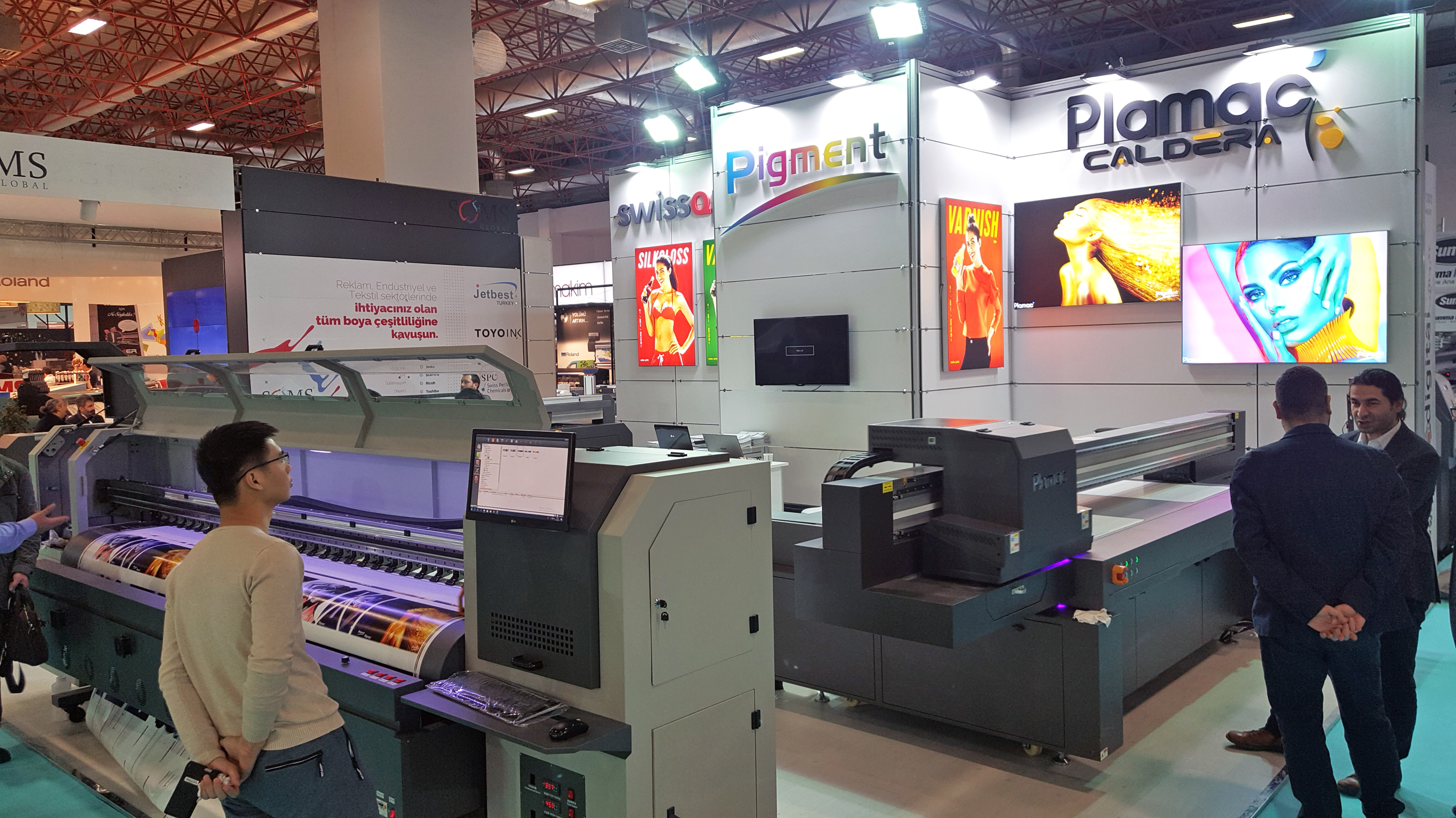 FESPA Eurasia 2018’de UV Baskının Adı Plamac Oldu.