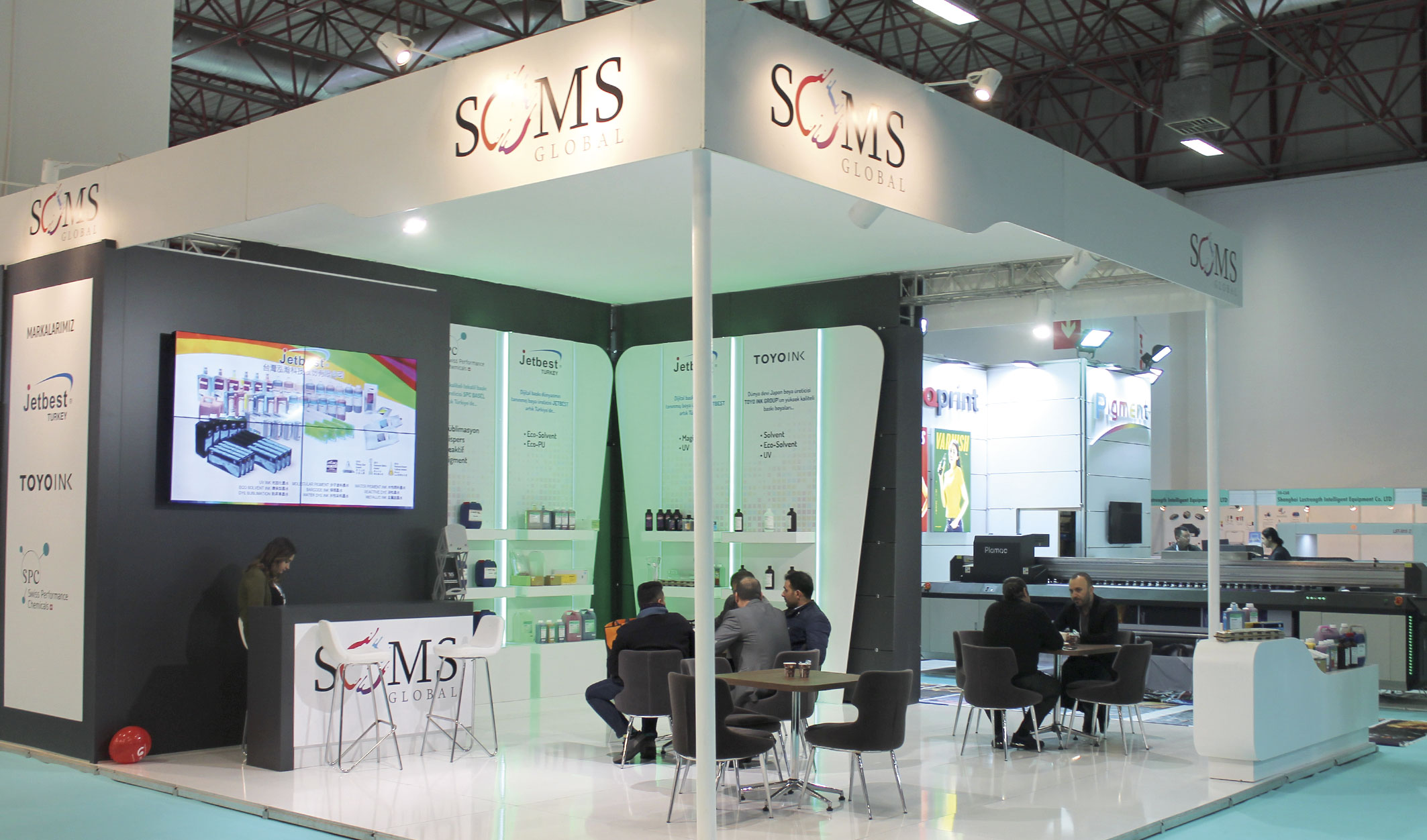 Soms Global FESPA Eurasia’da global boya markalarıyla baskı sektörünün yanındaydı