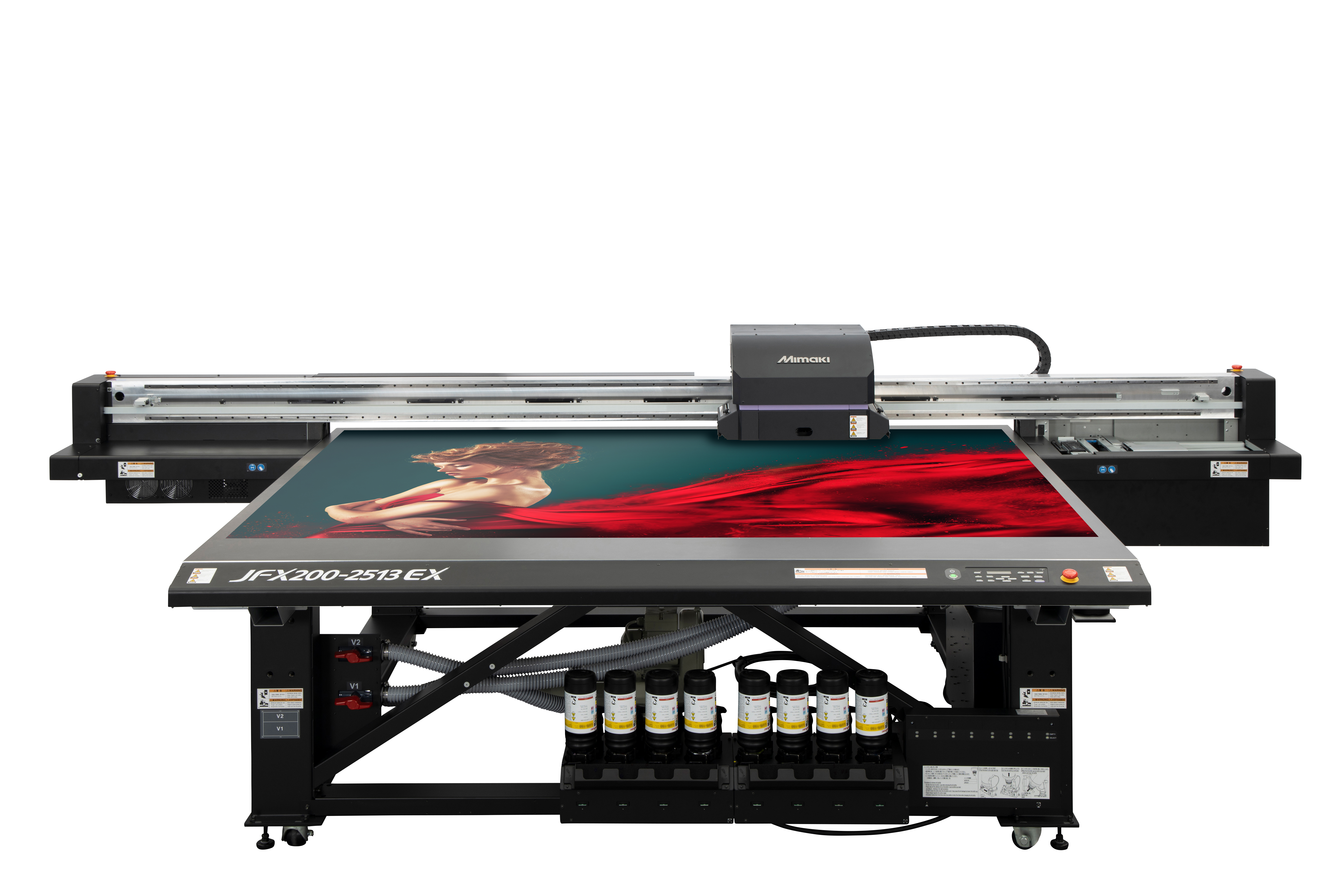 Mimaki JFX200-2513 EX UV Baskı Makinesi 2 Boyutun Ötesine Geçiyor