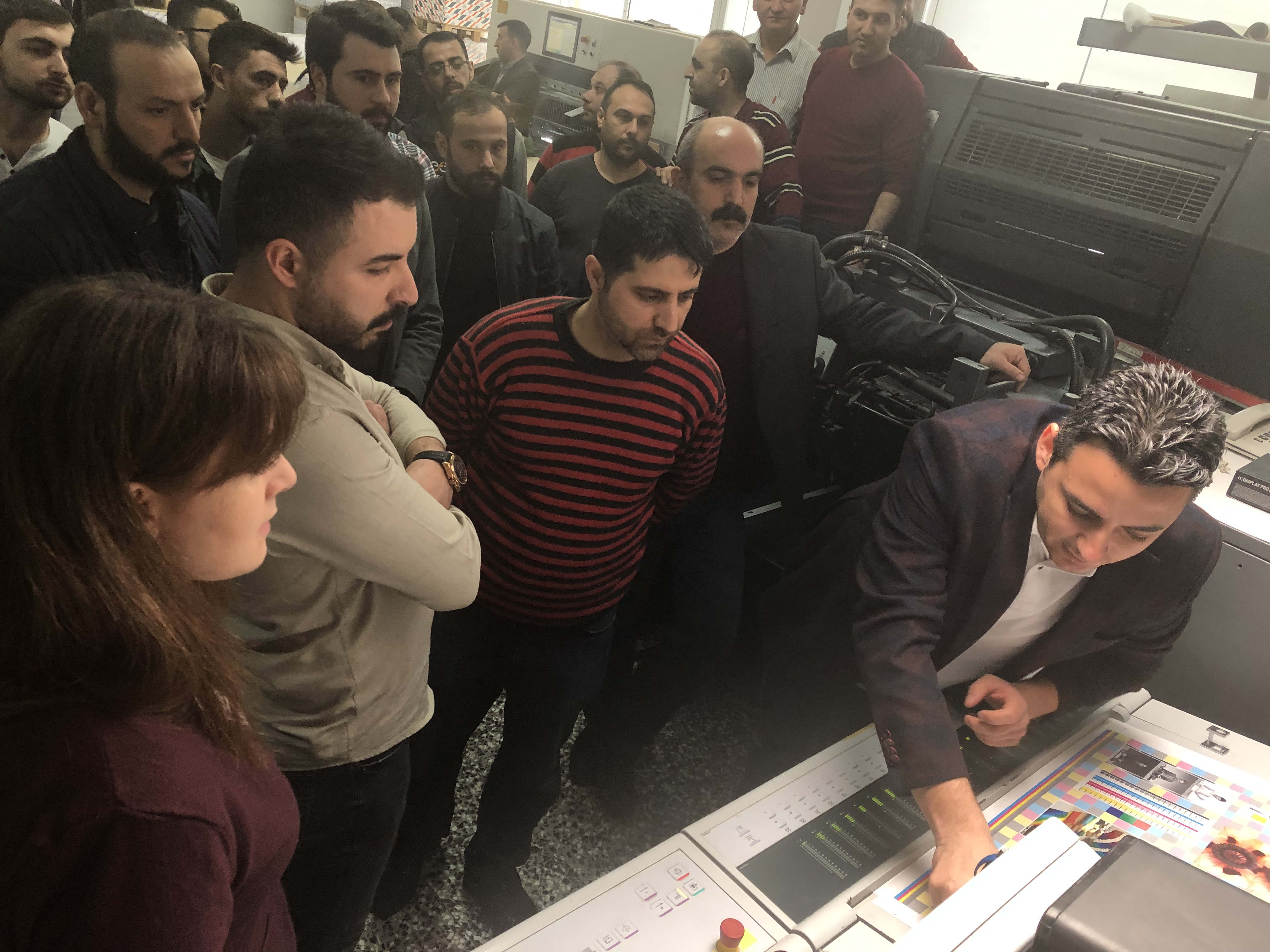 TOYO Ink Uzmanları Gaziantepli Matbaacılarla Buluştu