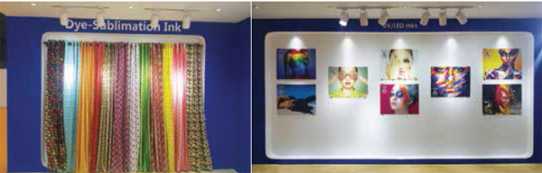 A.T. Inks Shanghai Ad ve Sign Expo'da 2019 fuarında ürünlerini sergiledi.
