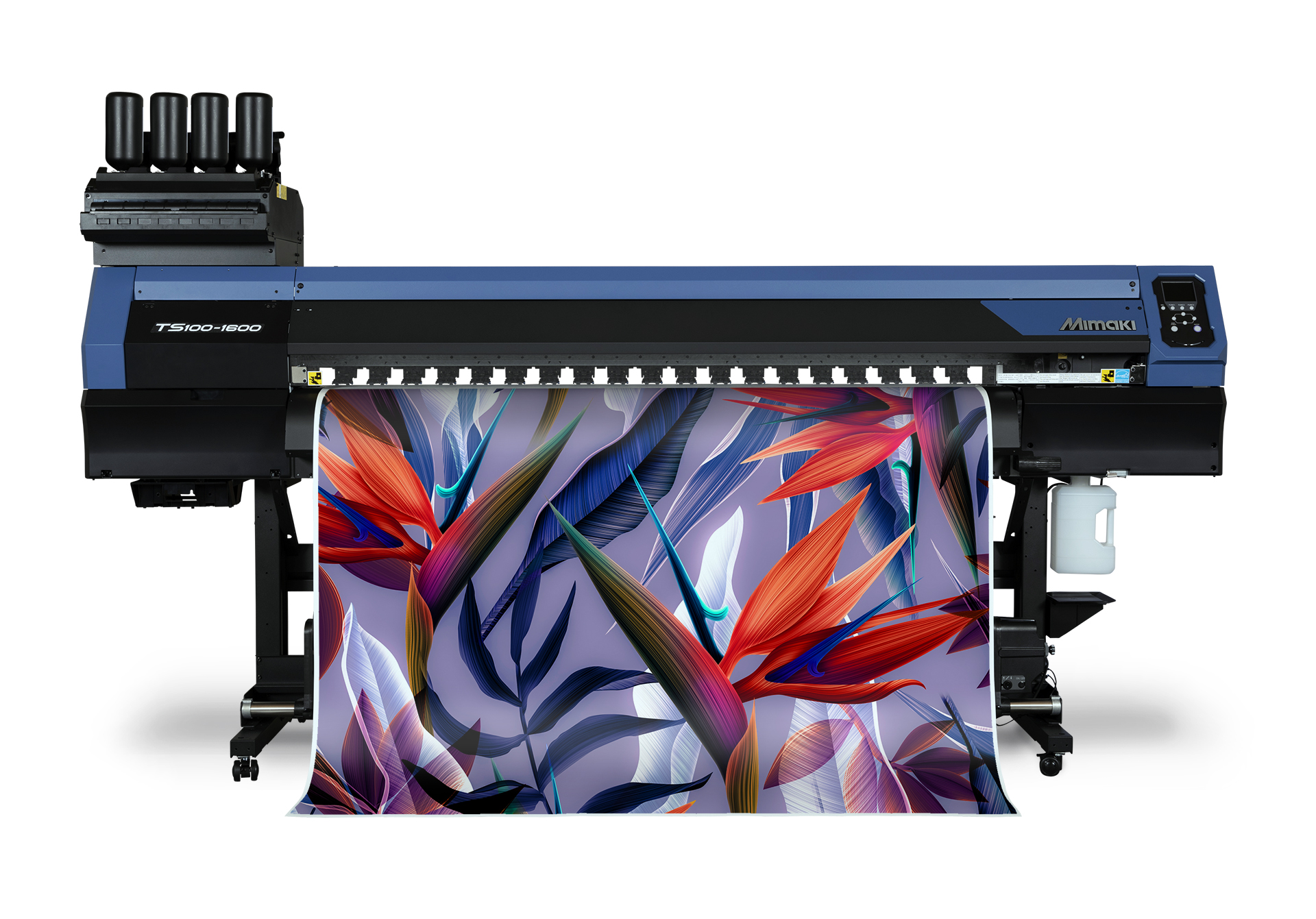 Dijital tekstil baskısında yeni başlangıç Mimaki 100 Serisi’nin yenisi TS100-1600 tekstil baskı makinesi